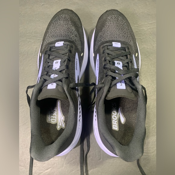 Brooks Launch GTS 9 Women’s Black Purple Running Walking Sneakers Shoe Size-10.5 - Picture 6 of 11